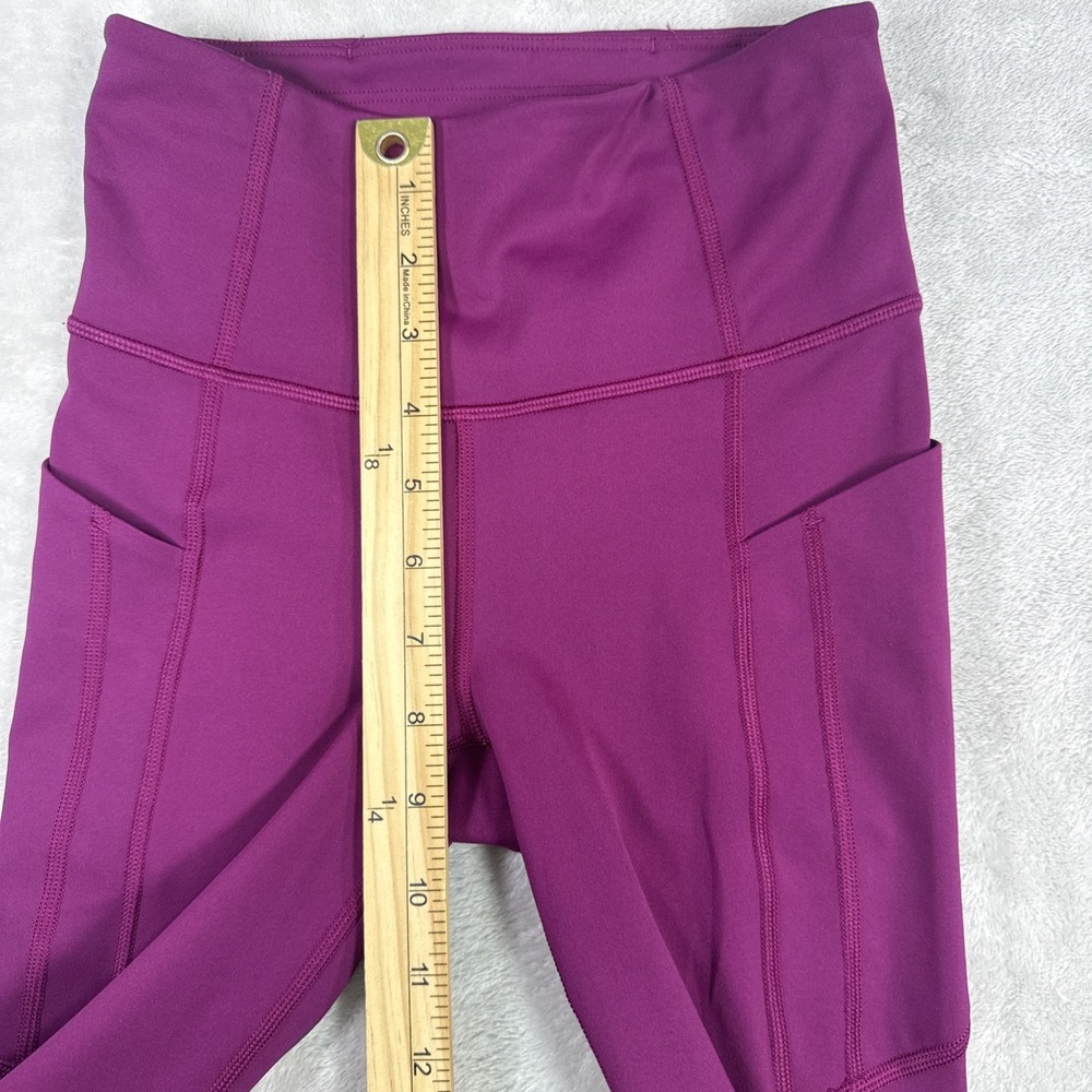 Athleta Ultimate Stash II Pocket 7/8 Tight Legging Purple Women XXSmall - Picture 6 of 8